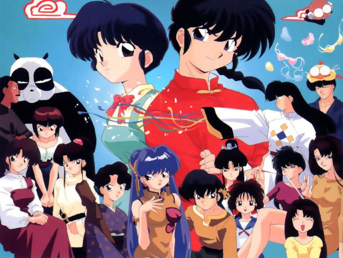 Ranma 1/2 Il cast di Ranma 1/2 al completo