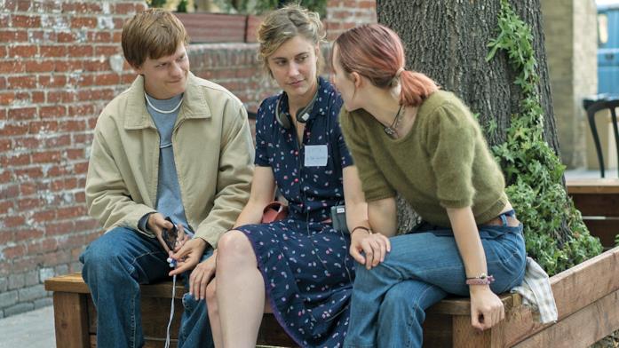 Greta Gerwig e gli attori protagonisti di Lady Bird Greta Gerwig e i protagonisti di Lady Bird