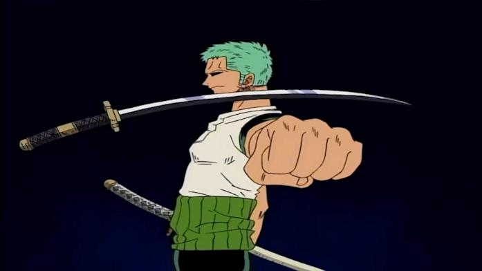 Zoro e la prova della Sandai Kitetsu One Piece Sandai Kitetsu
