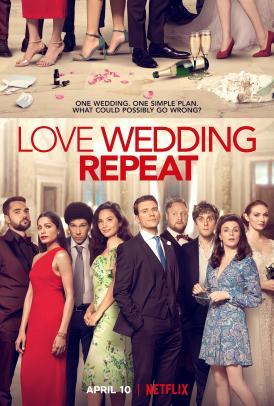 Love wedding repeat poster Il poster del film Netflix Love wedding repeat