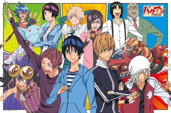 Bakuman I protagonisti del manga Bakuman al completo
