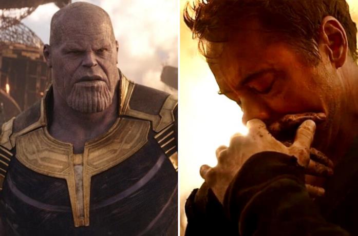 Thanos e Tony Stark