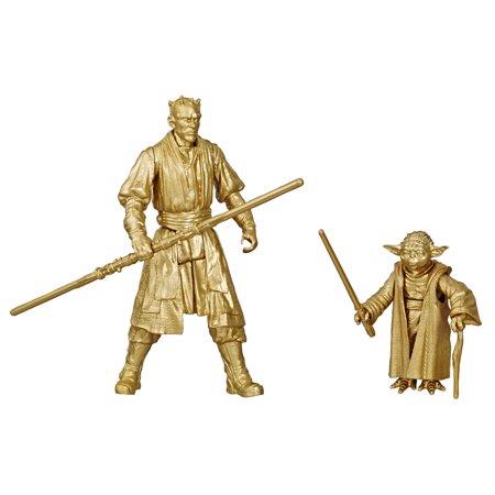 Star Wars Skywalker Saga Darth Maul e Yoda Star Wars Skywalker Saga in scala da 3,75 pollici Darth Maul e Yoda, confezione da 2
