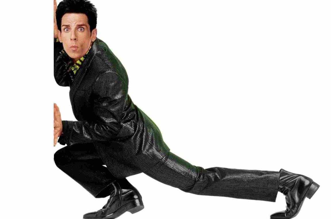 Ben Stiller nella locandina di Zoolander