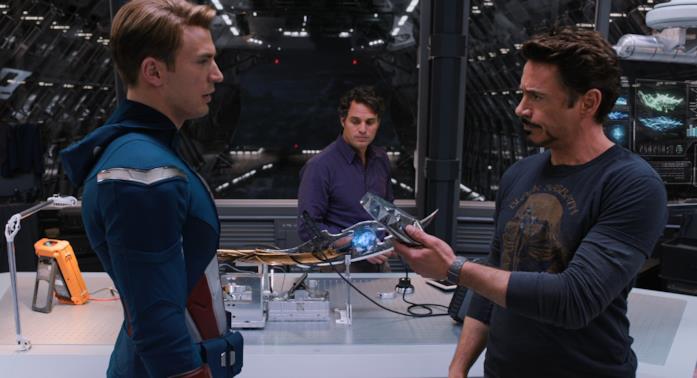 Robert Downey Jr. e la sua abitudine di mangiare sul set Capitan America, Hulk e Iron Man in The Avengers