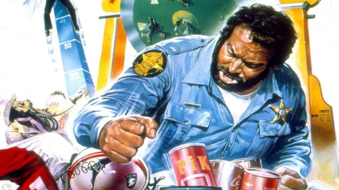 Bud Spencer nel ruolo dello sceriffo