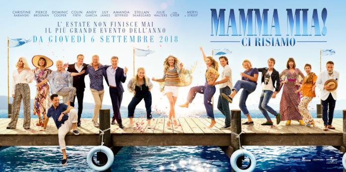 Poster Mamma Mia! Ci risiamo Ecco il poster ufficiale di Mamma Mia! Ci risiamo