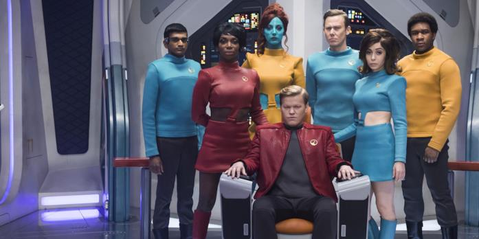 U.S.S. Callister - Black Mirror Una scena di U.S.S. Calliste