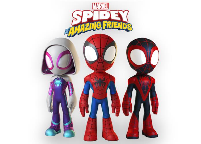 Spidey and his amazing friends in arrivo nel 2021 Immagine promozionale di Spidey and his amazing friends