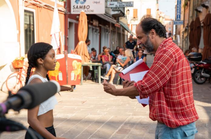 Luca Guadagnino sul set di We Are Who We Are