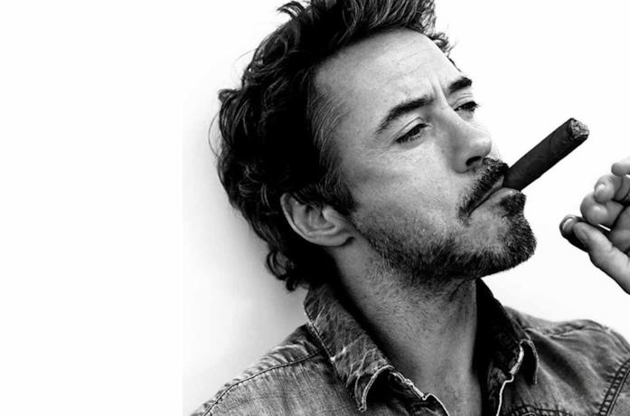 Un primo piano di Robert Downey Jr.