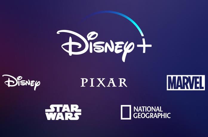 Il logo Disney+ e dei vari partner aderenti al servizio