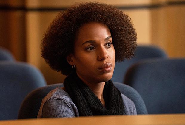 Kerry Washington nei panni di Mia in Little Fires Everywhere Primo piano di Kerry Washington