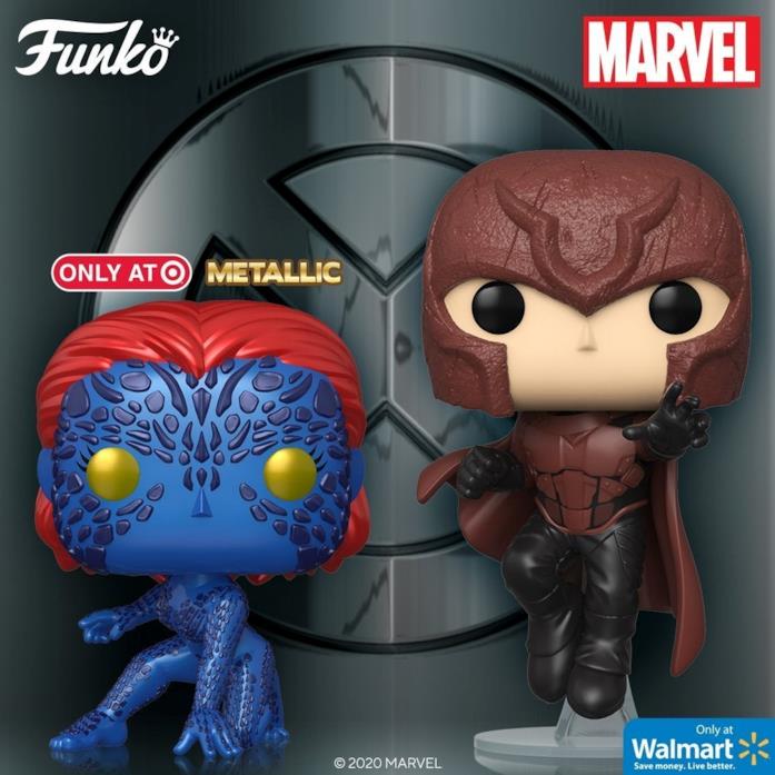 I Funko Pop! degli X-Men per il 20esimo anniversario del film Magneto e Mystica in versione Pop!