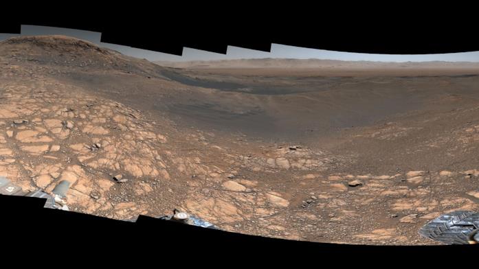 L'immagine panoramica di Marte da 1,8 miliardi di pixel