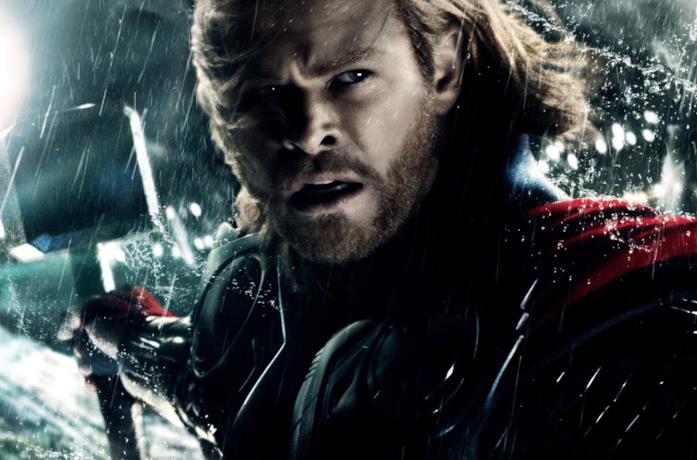 Chris Hemsworth:in Thor di Kenneth Branagh