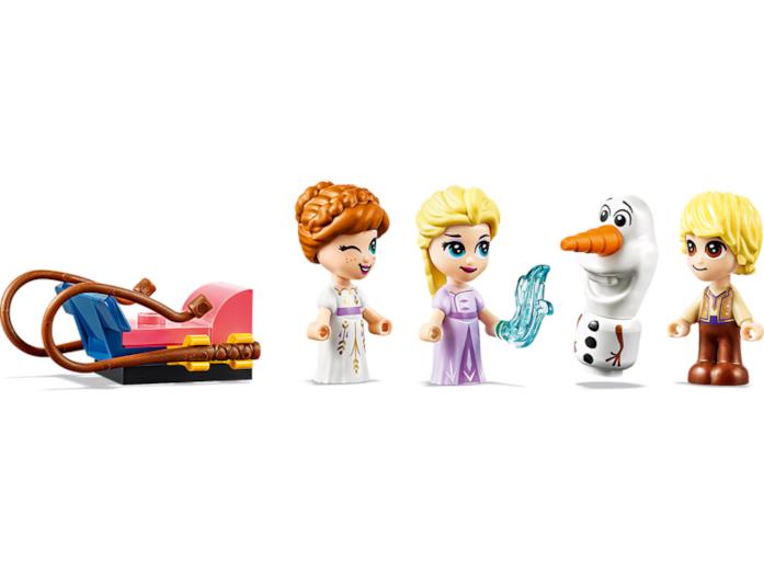 Le minifigure LEGO di Frozen 2 Le minifigure LEGO set 43175 di Frozen 2: Elsa, Anna, Olaf e Kristoff