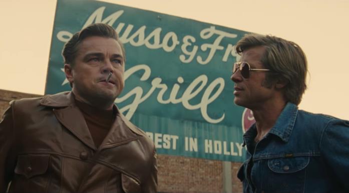 Leonardo DiCaprio e Brad Pitt Leonardo DiCaprio e Brad Pitt sono Rick e Cliff