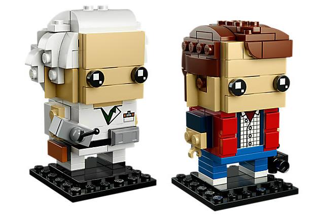 LEGO BrickHeadz: Doc Brown E Marty McFly Dettagli dei due set LEGO BrickHeadz dedicati a Doc Brown E Marty McFly