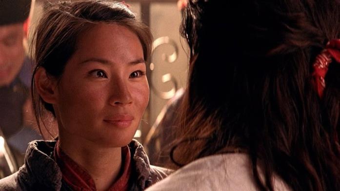 Lucy Liu è la principessa Pei Pei in Pallottole Cinesi La principessa Pei Pei, protagonista di Pallottole Cinesi