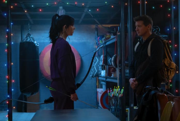 Hawkeye: il Natale nella serie Marvel Clint parla con Kate