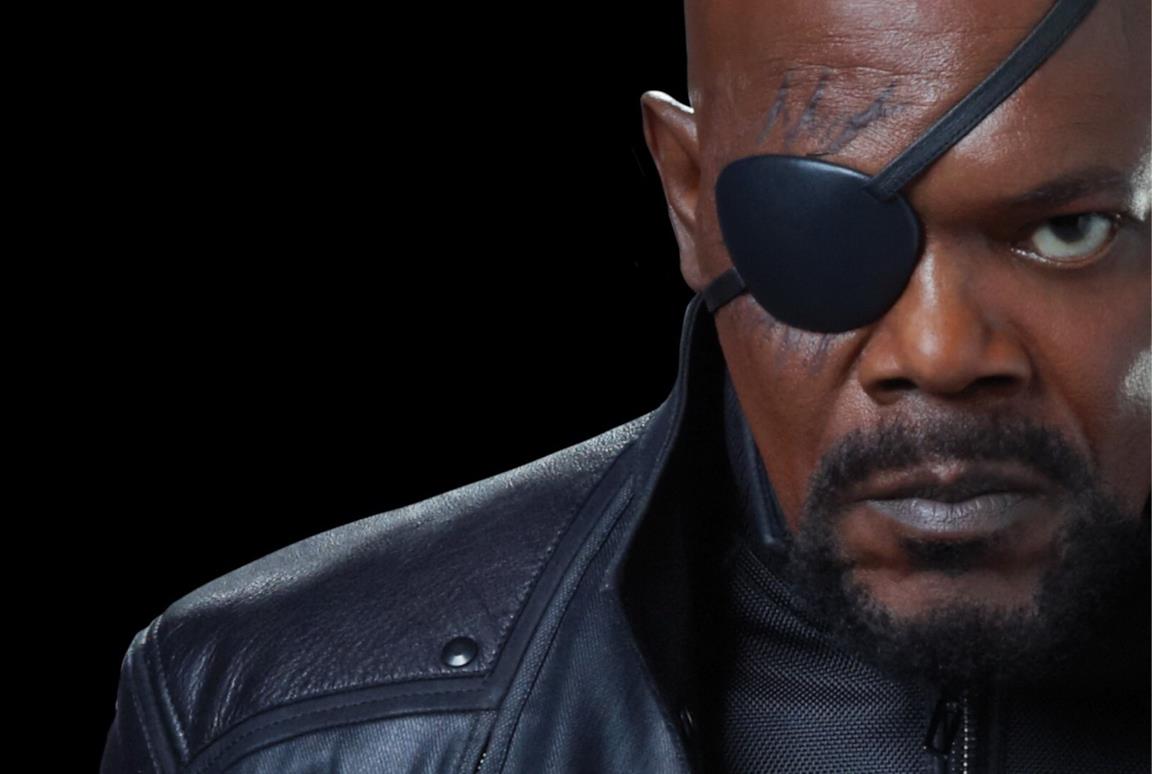 Nick Fury interpretato da Samuel L. Jackson