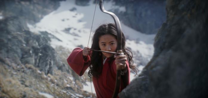 Mulan Mulan tira con l'arco