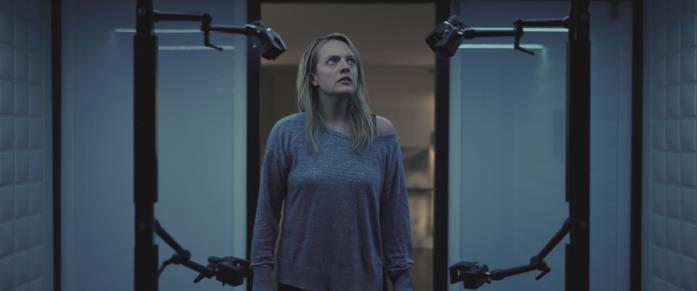 L'uomo invisibile Elisabeth Moss scopre la tecnologia che rende invisibile l'ex