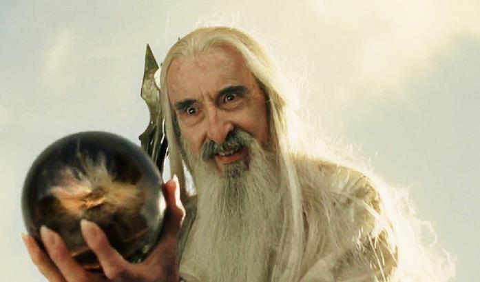 Christopher Lee - Il signore degli Anelli Christopher Lee nei panni di Saruman