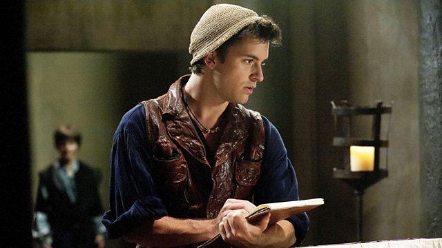 Jonathan Bailey Leonardo Da Vinci Una scena di Leonardo da Vinci con Jonathan Bailey