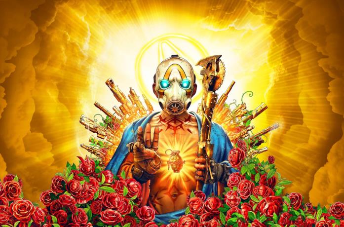 La copertina ufficiale di Borderlands 3