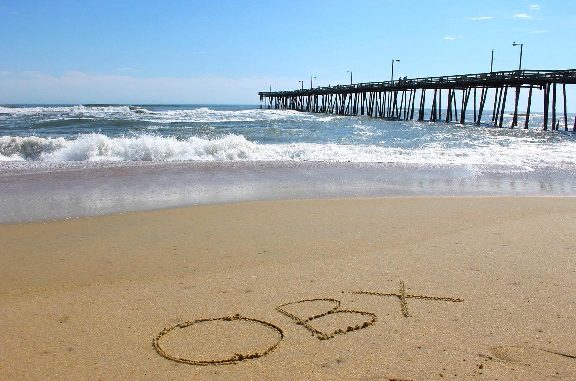 Il paesaggio di Outer Banks in North Carolina