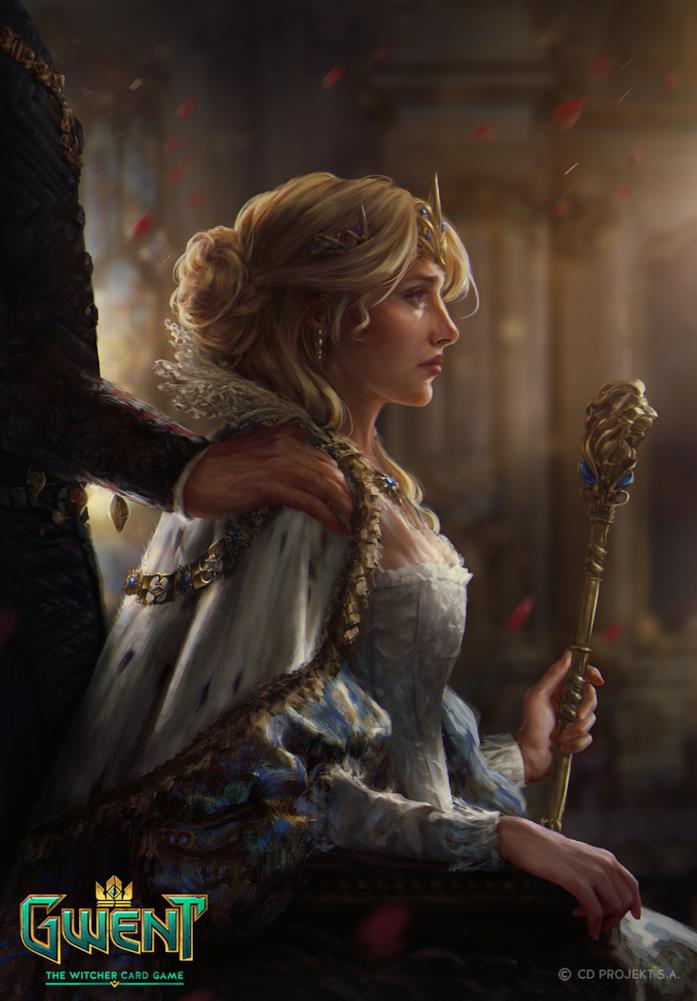 Falsa Ciri La carta della Falsa Ciri nel Gwent