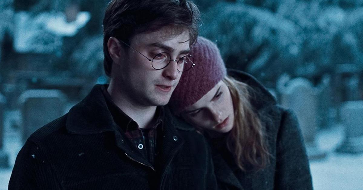 Harry Potter Bacio Tra Ron E Hermione