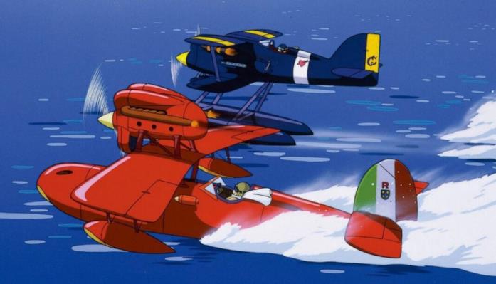 Competizione tra Donald Curtis e Marco Pagot Donald Curtis e Marco Pagot in volo durante la gara