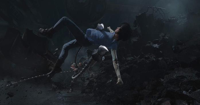 Alita - Angelo della battaglia, il produttore rivela cosa serve per il sequel Rosa Salazar in una scena del film Alita - Angelo della battaglia
