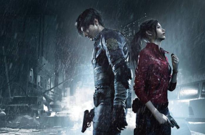 Una scenda da un videogame della saga Resident Evil