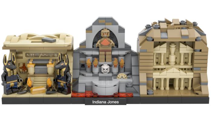 I set LEGO dei primi tre film di Indiana Jones