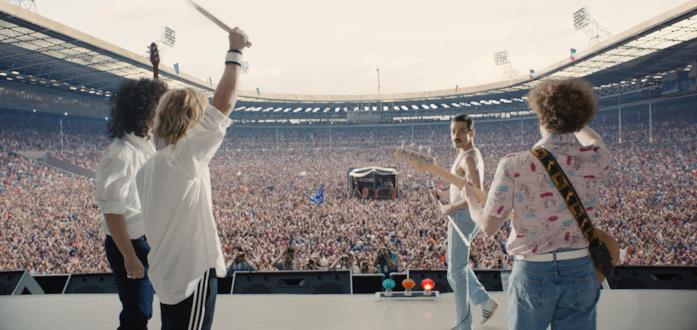 Lo stadio del Live Aid Lo stadio del Live Aid nel film