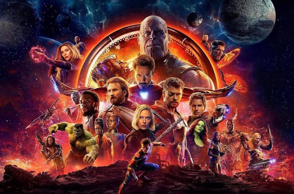 Il poster ufficiale di Avengers: Infinity War