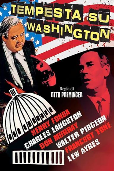 Poster Tempesta su Washington