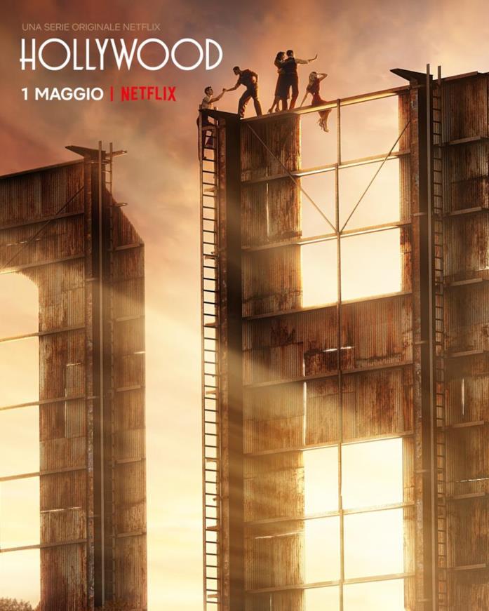 Il poster della serie HOLLYWOOD, la nuova serie di Ryan Murphy, dal 1° maggio solo su Netflix HOLLYWOOD, la nuova serie di Ryan Murphy, dal 1° maggio solo su Netflix