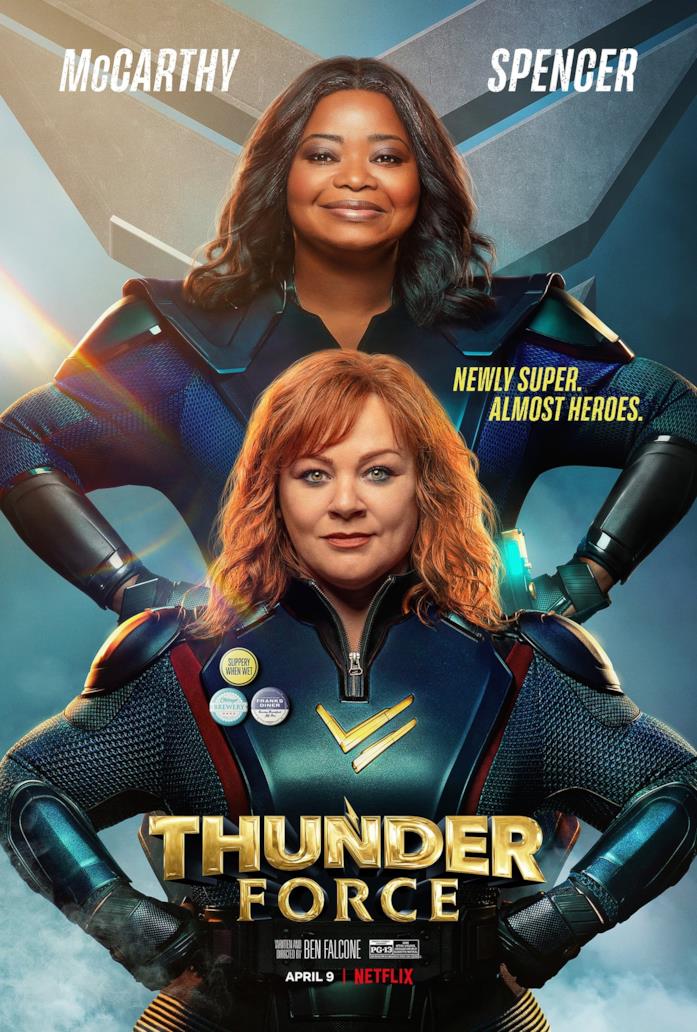 Il poster di Thunder Force La locandina di Thunder Force