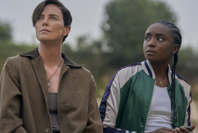Charlize Theron e KiKi Layne