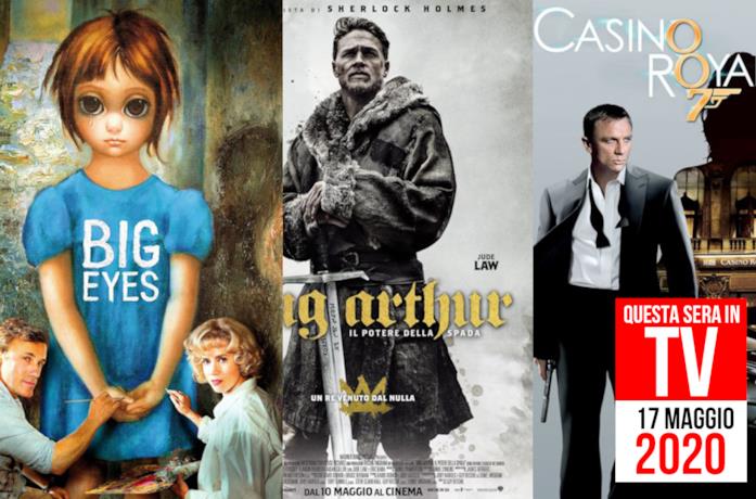 Film in TV stasera: 17 maggio 2020