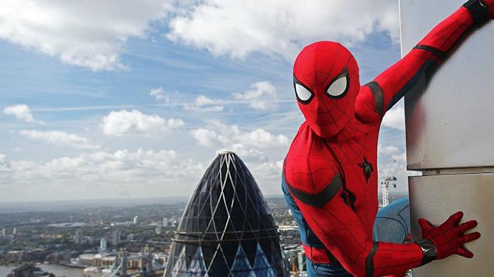 Una scena di Spider-Man: Homecxoning