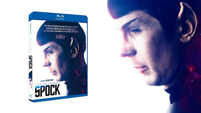 Leonard Nimoy in costume da Spock sulla cover di For the Love of Spock