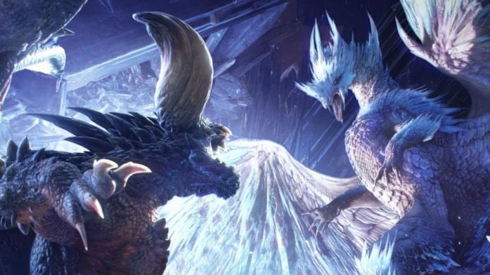 Monster Hunter World Velkhana e Nergigante Monster Hunter Iceborne Velkhana