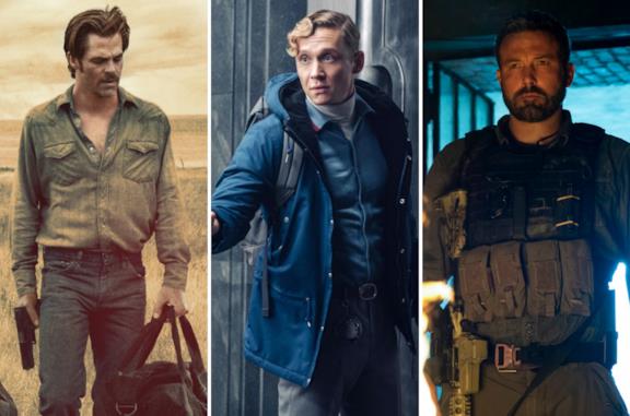 I protagonisti di Army of Thieves, Hell or High Water e Triple Frontier