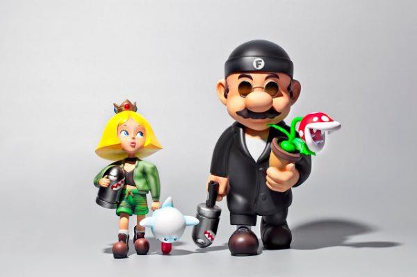 La statuetta cross-over tra Super Mario e Léon